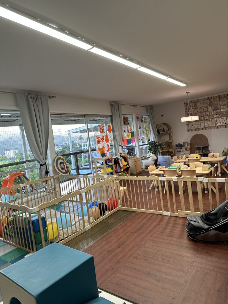 Infant care at Discovery Time Daycare, Greenbrae CA
