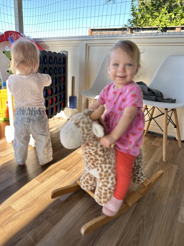 Infant care at Discovery Time Daycare, Greenbrae CA