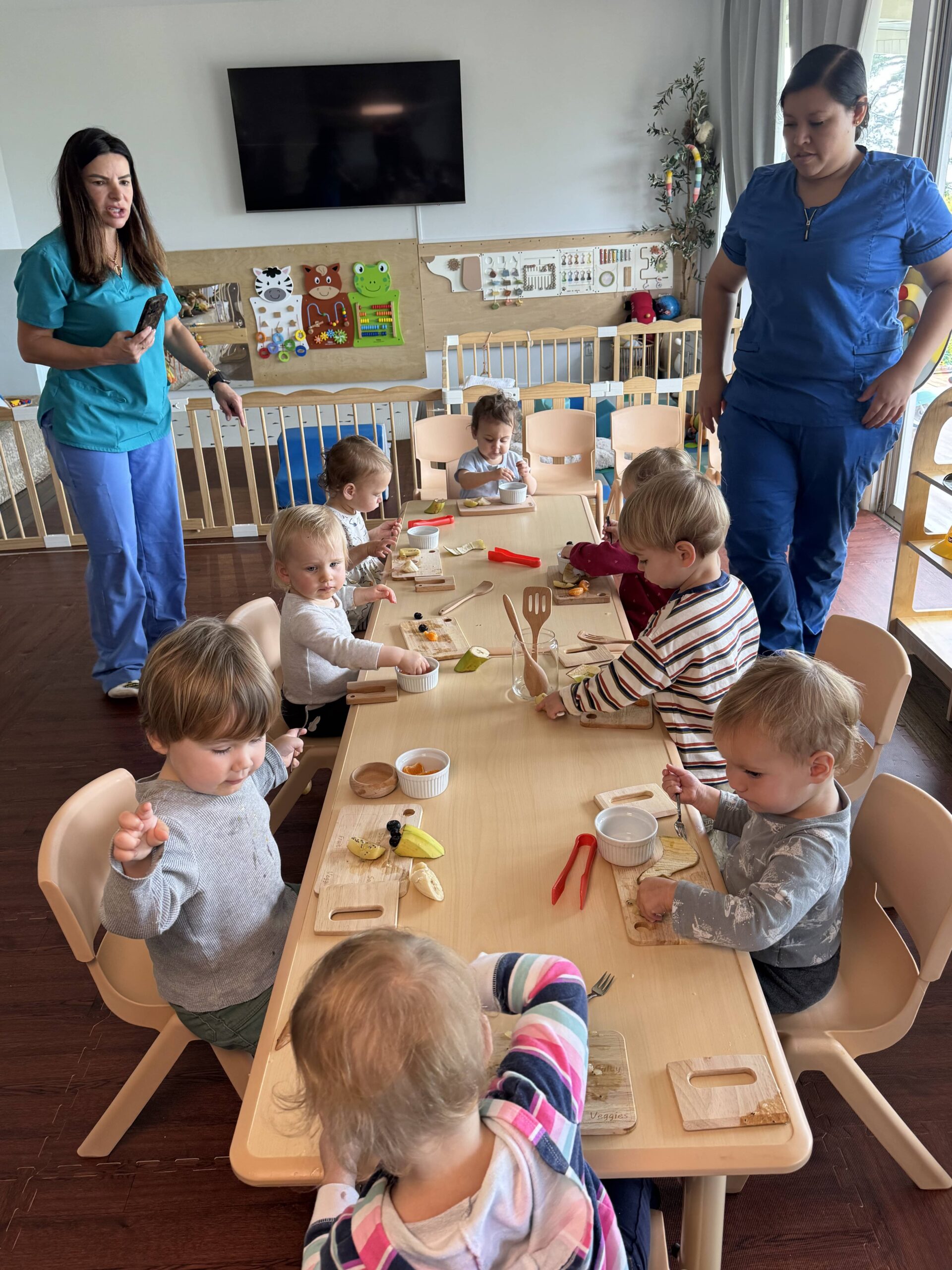 Small group infant and toddler daycare Greenbrae safe learning environment